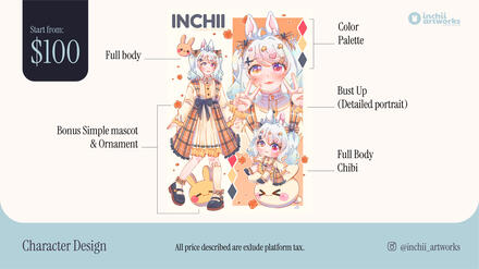 Character design set